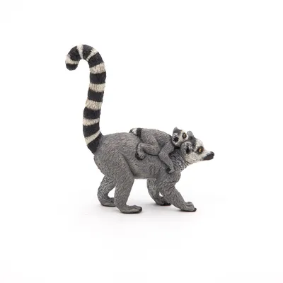 Image de papo 50173 Katta avec jeune animal Figurine de jeu
