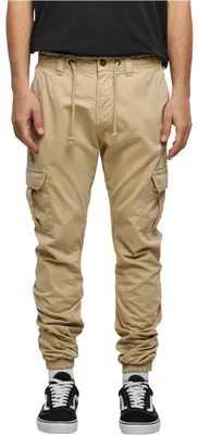 Produktbild von Urban Classics Herren Cargo-Jogginghose, Sand, M