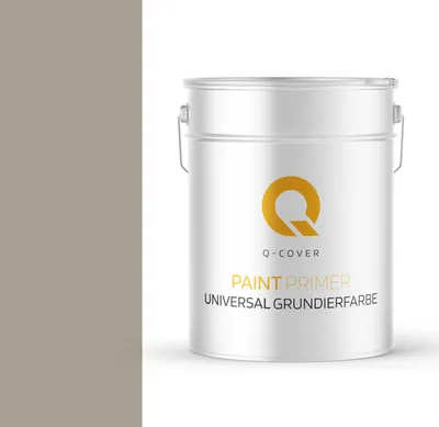 Produktbild von Universal Grundierfarbe | Grundiermittel für Innen Außen | Acrylat Dispersion | Elefantengrau 10L