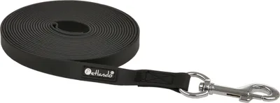 Produktbild von Petlando Trekking Schleppleine Fährtenleine 5m x 1cm breit schwarz