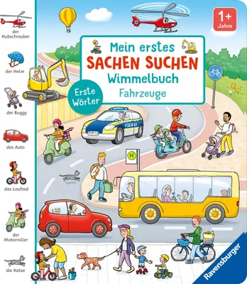 Produktbild von Mein erstes Sachen suchen Wimmelbuch: Fahrzeuge