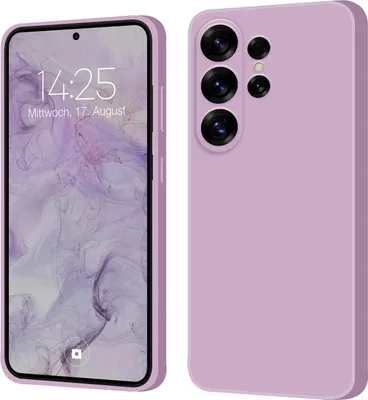 Produktbild von Hülle für Samsung Galaxy S26 Ultra Case Cover Bumper Smartphone Softgrip Schutzhülle Farbe: Lila