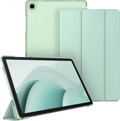 Produktbild von Fintie Hülle für Samsung Galaxy Tab A11+ Plus 11" 2025 / Tab A9+ Plus 11 Zoll 2023 Tablet, Ultradünn Schutzhülle mit Translucent Rückseite Cover, Mint