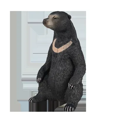 Obrázok produktu pre Mojo Fun Sun Bear, 3 rok / roky, Wildlife, Čierna, Žltá, Biela, Polyvinylchlorid (PVC)