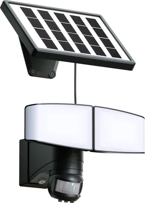 Produktbild von LED Solar Strahler Bewegungsmelder Leuchtdauer- Leuchtkraftregler 6000K 900lm