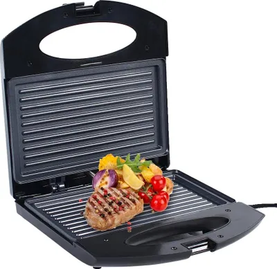 Obrázok produktu pre Elektrický stolový gril, obojstranný ohrev, nastaviteľná regulácia teploty