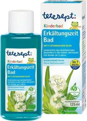Produktbild von Tetesept Kinderbad Erkältungszeit Bad 125 ml