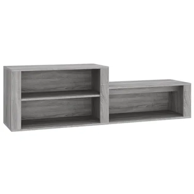 Obrázek produktu pro vidaXL Botník Grey Sonoma 150x35x45 cm Dřevěný materiál