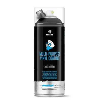Produktbild von Abziehbarer Sprühlack | Schwarz | matt | Vinyl Sprühfolie | MTN PRO