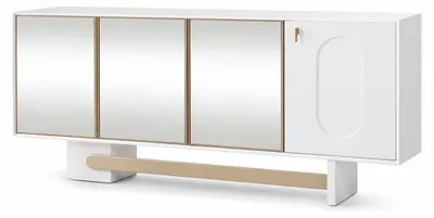Image de Buffet de salle à manger, commode, meubles de luxe, armoire de buffet moderne