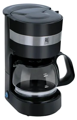 Produktbild von All Ride LKW Kaffeemaschine 24V Kaffeemaschine für LKW 24 Volt - Filterkaffeemaschine - Kaffeemaschine Filtermaschine mit Warmhaltefunktion - Kaffeeautomat mit Glaskanne - Schwarz
