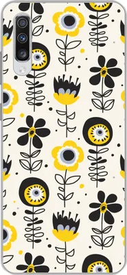 Produktbild von MuchoWow® Handyhülle Schutzhülle Hülle für Telefoonhoesje Samsung Galaxy A70 Mädchen - Blumen - Muster - Mädchen - Kinder - Kinder Silikon Softcase Handy Hülle - Schutzhaube