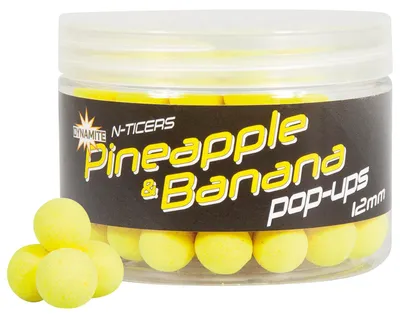 Produktbild von Dynamite Baits N-Ticers Pop Ups Pineapple & Banana 12mm