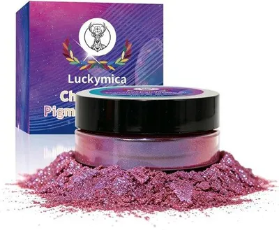 Productafbeelding van Mica poeder voor epoxyhars - 30g - Aurora blauw - Ideaal voor grote projecten - Vemera