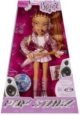 Obrázek produktu pro Bratz Pop Starz Doll- Yasmin, Módní panenka, Ženy, 6 rok/roky, Chlapec/děvče, Vícebarevný