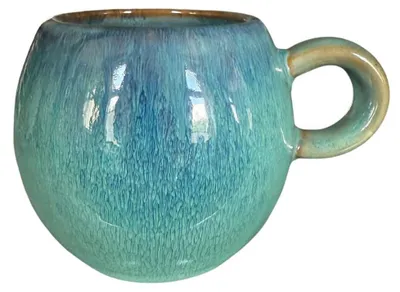 Produktbild von Bloomingville Paula Tasse, Grün, Steingut
