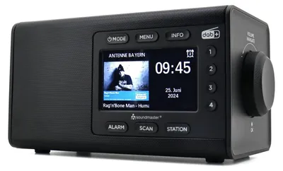 Zdjęcie produktu dla soundmaster DAB900SW soundmaster DAB900SW DAB+ Empfänger schwarz