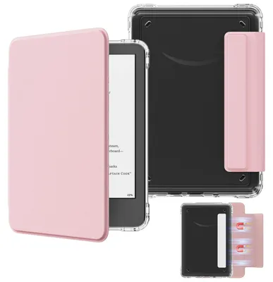 Produktbild von MoKo Magnetische Hülle für Kindle 11. Gen 2024/2022 6 Zoll, Rosa