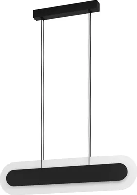 Productafbeelding van Led hanglamp Fabriano zwart - 86cm