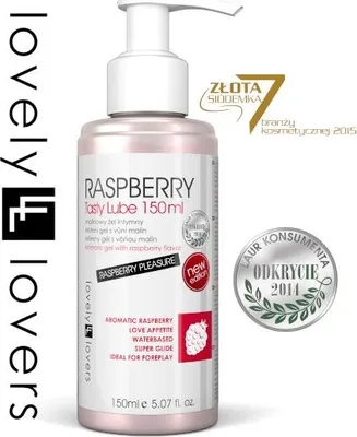 Produktbild von Tasty Lube Gleitgel Himbeere, 150 ml