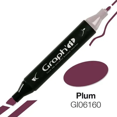 Image de Marqueur Graph'It à double pointe - Plume