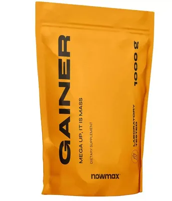 Produktbild von nowmax® Mega Up Gainer 1000 g – Protein Gainer für Muskelaufbau & Masse