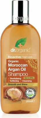 Zdjęcie produktu dla Dr.Organic Marokański szampon z olejkiem arganowym 265ml