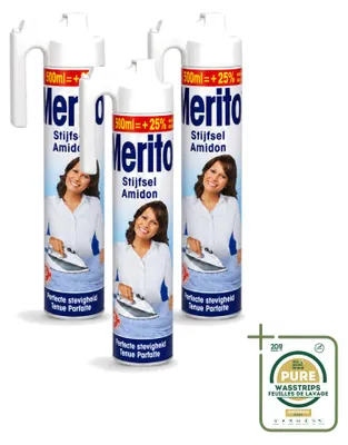 Productafbeelding van 3 x Merito strikspray - 500 ml - Voordeelverpakking - 3 stuks