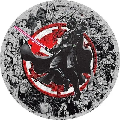 Produktbild von Puzzle 750 Teile star wars darth vader in einer Blechdose