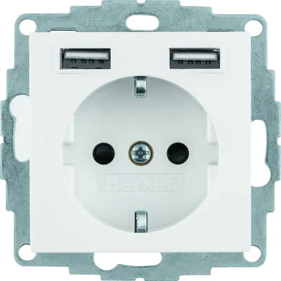 Immagine prodotto di Berker SCHUKO/presa USB 48038989