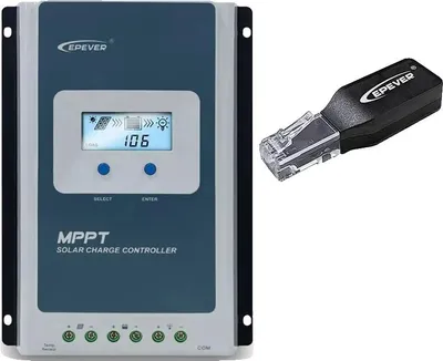 Zdjęcie produktu dla Kontroler ładowania słonecznego, technologia MPPT, przyjazny dla użytkownika interfejs, Traszkło ceramiczneG3 WIFI2.4G, Tracer4210ANG3