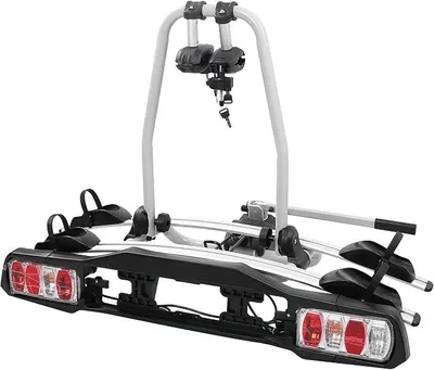 Produktbild von Heckfahrradträger,Fahrradträger Heckklappenträger,Fahrradträger Auto, Fahrradträger E-Bike,für 2 Fahrräder,für Anhängerkupplung, Schwarz
