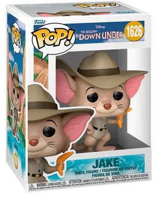 Obrázok produktu pre Figurka vinylowa POP! Disney - Jake z filmu "The Rescuers Down Under" 9 cm