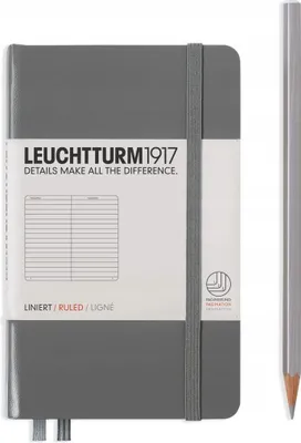 Produktbild von LEUCHTTURM1917 Notizbuch Notizen Pocket A6 Line