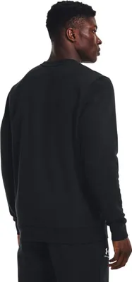 Produktbild von Under Armour Ua Essential Fleece Crew Sweatshirt-Schwarz 1374250-001__MD