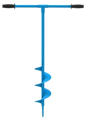 Immagine prodotto di Trivella a mano - 104 cm - Ø 15 cm - Impugnature antiscivolo - Traversa metallica