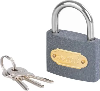 Produktbild von Schloss Xlocker GrayPAD 50 mm, Vorhängeschloss
