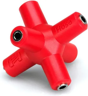 Zdjęcie produktu dla Rozgałęźnik audio Hosa GMM105 Knucklebone 5-drożny