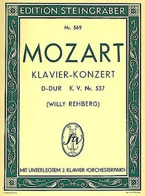 Produktbild von Konzert D-Dur KV537 für Klavierund Orchester für 2 Klaviere