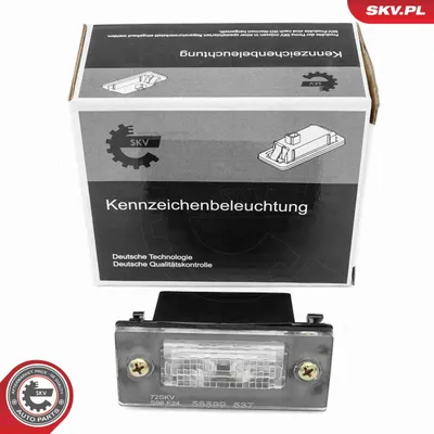 Image de ESEN SKV 72SKV026 Éclairage de plaque d'immatriculation gauche pour AUDI A3 berline (8L1)