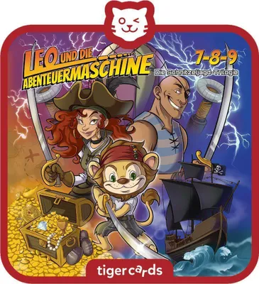 Produktbild von tigercard - Leo und die Abenteuermaschine  - Folge 7,8,9: Die Schnitzeljagd-Trilogie