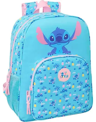 Produktbild von Safta Stitch Waves 19l Rucksack Blau Kinder Blau One Size