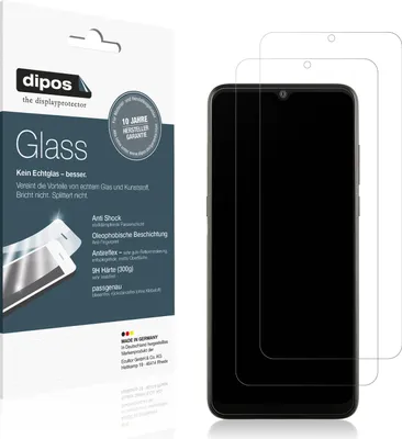 Zdjęcie produktu dla 1x folia ochronna do Alcatel 3L (2021) matowa - folia antywstrząsowa 9H dipos Glass szkło plastikowe