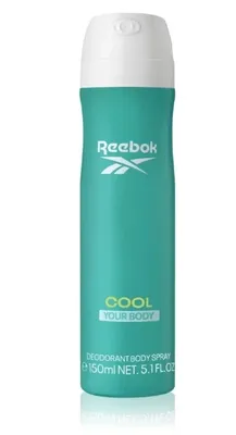 Image de Reebok Femmes Spray corporel ""Cool Your Body"", 150 ml - Spray corporel rafraîchissant pour femmes