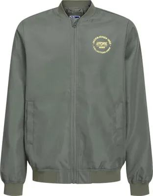 Image de Jack & Jones Zack Bomber Vert 8 ans Garçons Vert 8 ans
