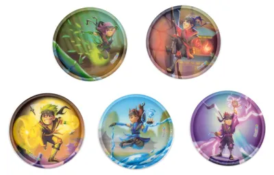 Produktbild von ergobag Kletties-Set Ninjas