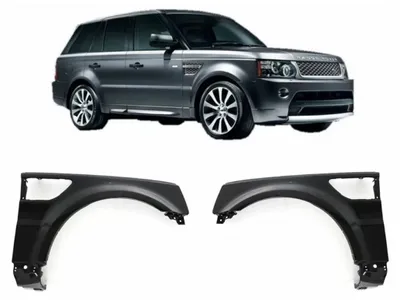 Productafbeelding van Voorbumper voor sportmodellen, bouwjaar 2009-2013, voorste spatborden, model L320, look.