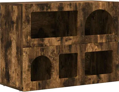 Obrázek produktu pro Servírovací skříň Kouřový dub 80.5 x 35 x 59 cm