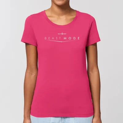 Produktbild von Sport-Knight® Damen Fitness T-Shirt "Beast Mode" Organisch Premium