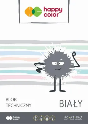 Immagine prodotto di Blocco tecnico Happy Color A3 170 g bianco